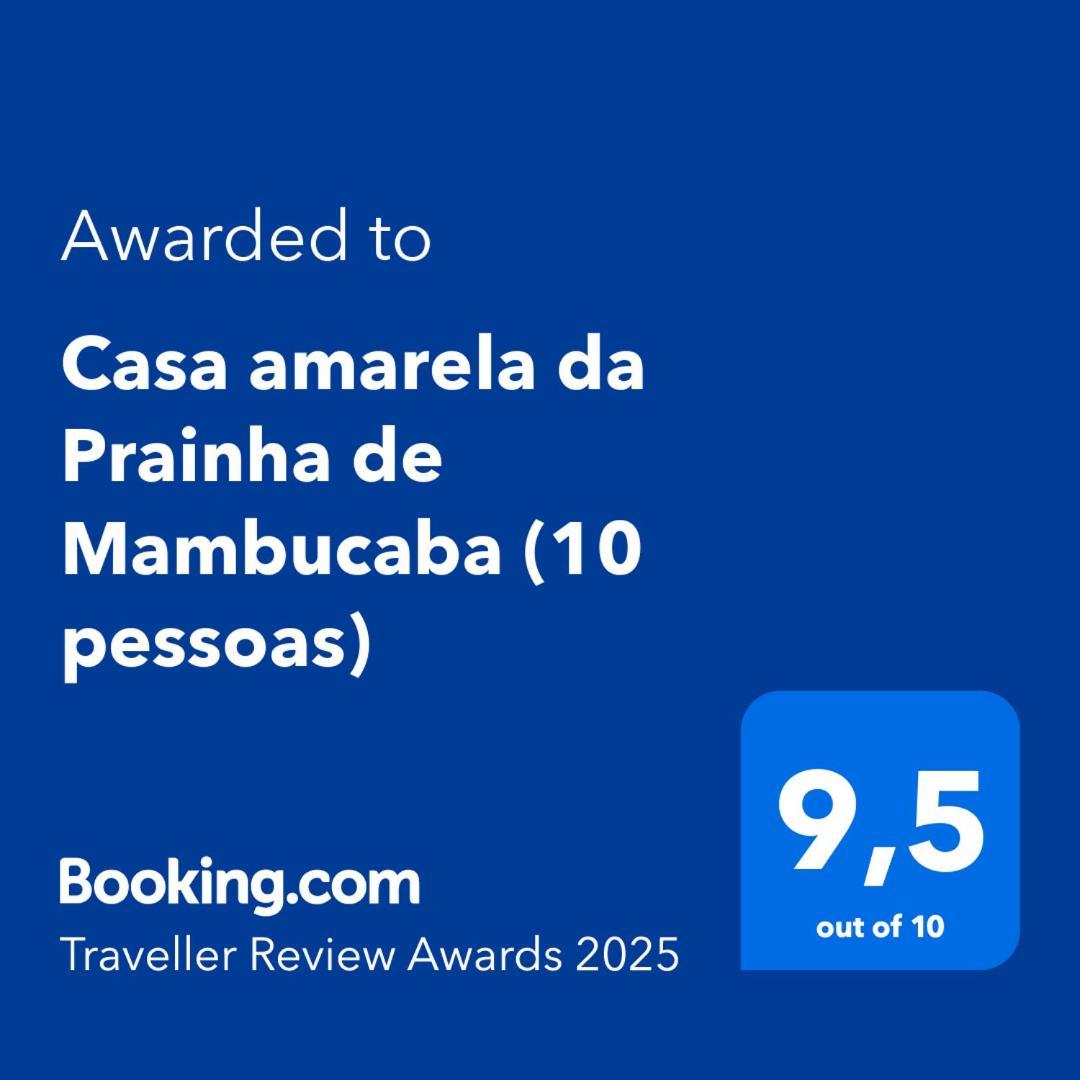 Casa Amarela Da Prainha De Mambucaba - 6 Pessoas Villa Paraty Exterior photo